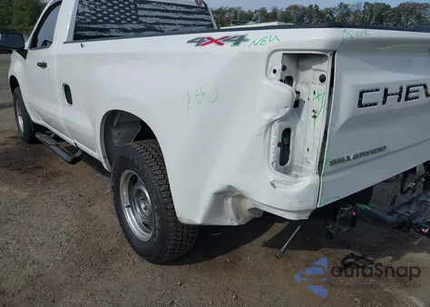 2021 Chevrolet Silverado 1500 4Wd Long Bed Wt from USA, damaged, VIN 3GCNYAEK8MG331165